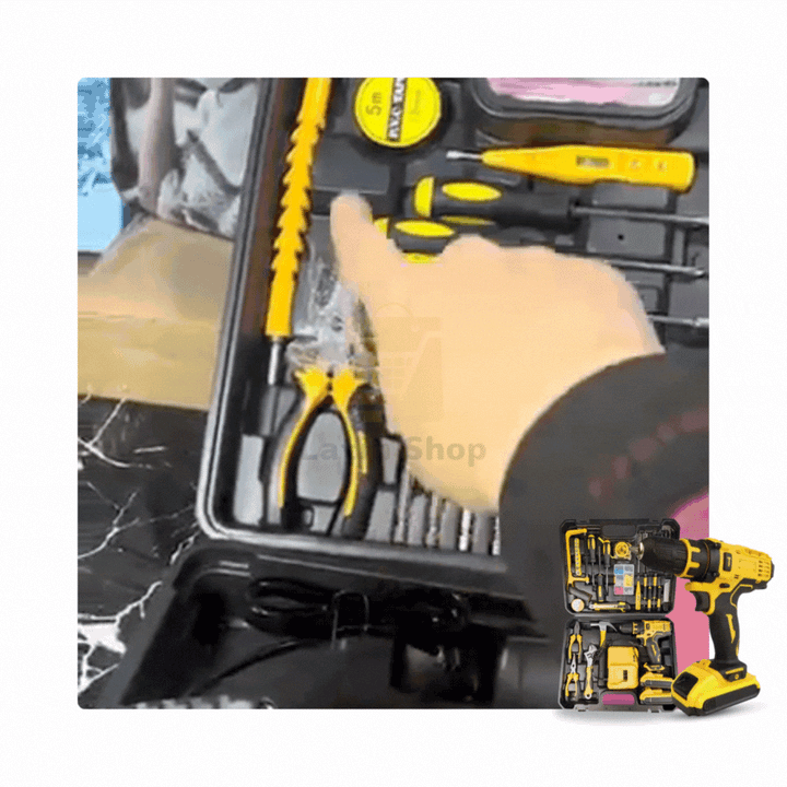 Taladro inalámbrico 24 voltios + 38 Accesorios  Dewalt homologado