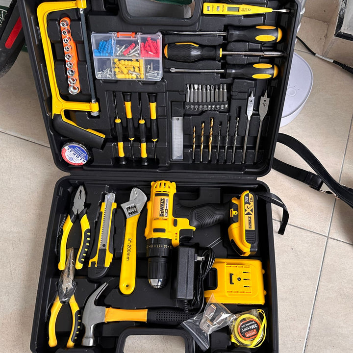Taladro inalámbrico 24 voltios + 38 Accesorios  Dewalt homologado