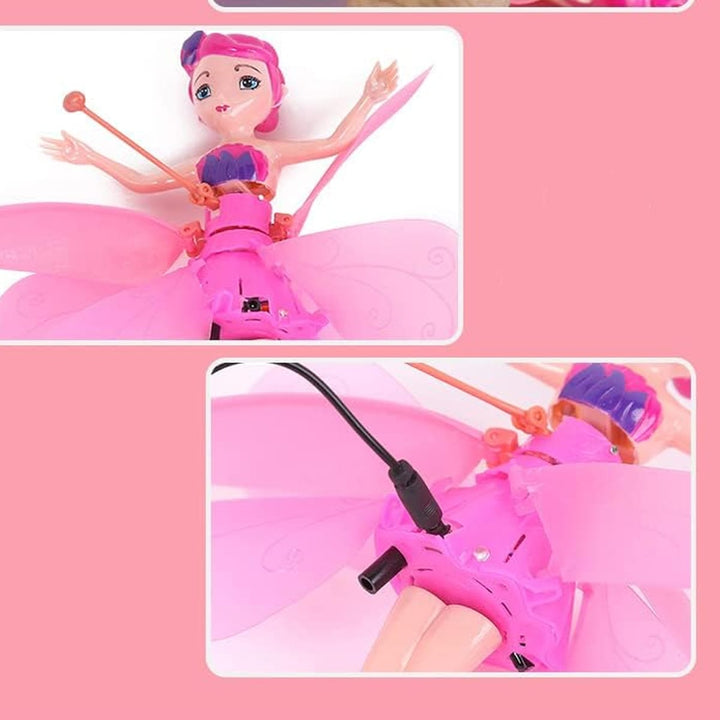 Muñeca Hada Voladora Recargable