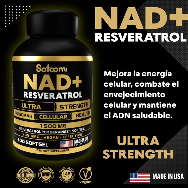 NAD RESVERATROL X 100 SOFTGELS